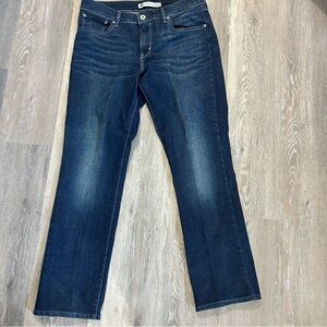 Levi’s Dark Blue Demi Curve Classic Rise  Straight Leg Women's Jeans